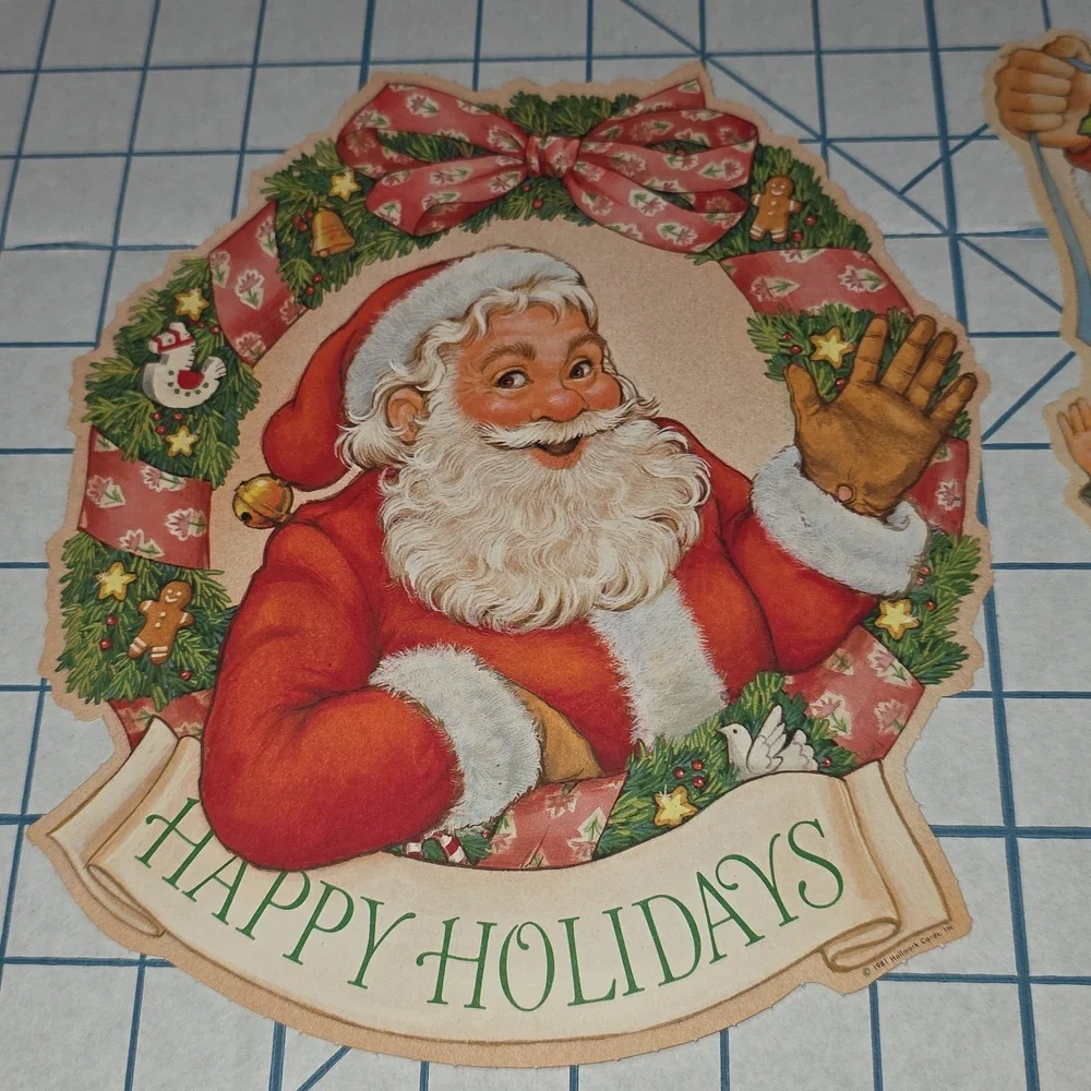 Hallmark Cards Inc Santa Holiday Decorations 1981,‎ Vintage